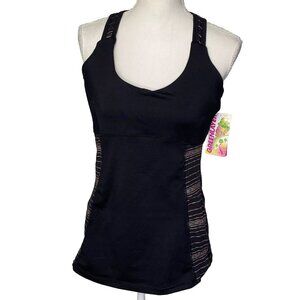NWT Green layer Women’s Active Wear Support Top Sleeveless Tank Size Large